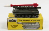 CHAR AMPHIBIE: A Solido No. 218 Char Amphibie PT. 76 'Lance Fusee', in original&nbsp;box made in France