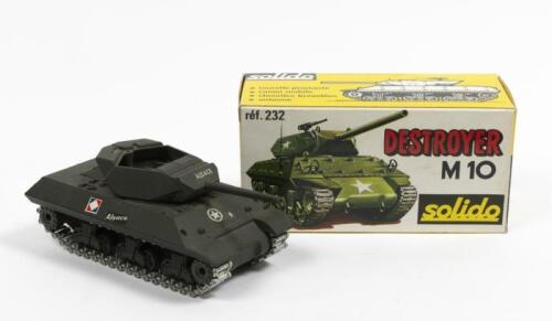 DESTROYER: A Solido No. 232 Destroyer M 10, in original box made in France
