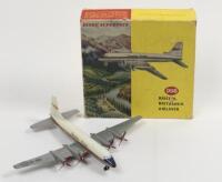 BRISTOL AIRLINER: A Dinky Supertoys No. 998 Bristol Britannia Airliner, in original box made in England by Meccano Ltd