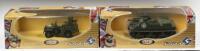 SOLIDO: Two Batailles-Battles Solido Models No. 6166 Dodge 4x4 M 6-37&nbsp;and a No. 6233&nbsp;Priest, in original boxes made in France