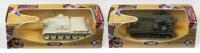 SOLIDO: Two&nbsp;Solido&nbsp;Military&nbsp;Models No. 6232 Govilla&nbsp;and a&nbsp;No. 6227&nbsp;SU 100, in original boxes
