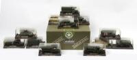 FRANCE M.V.C.G: A limited Edition Solido&nbsp;44'89 France&nbsp;M.V.C.G. 12 model collection including a GMC Le Roi, Hanomag SdKfz and a Bussing Nag, within original boxes made in France&nbsp;