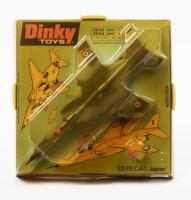 S.E.P.E.C.A.T: A Dinky Toys No. 731 S.E.P.E.C.A.T. Jaguar, within original plastic bubble packaging made in England by Meccano Ltd