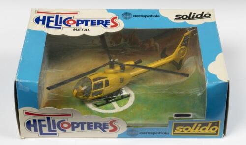 SOLIDO: A Solido Helicopters Model including No. 1023 SA 341, in original box