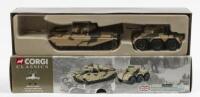 CORGI CLASSICS: A&nbsp;Corgi Classics Military&nbsp;Models including a Centurion MkIII Tank and a Saladin Armoured Car,&nbsp;within&nbsp;original box