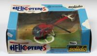 SOLIDO: A&nbsp;Solido&nbsp;Helicopters&nbsp;Model&nbsp;including No. 3814A,&nbsp;in original box