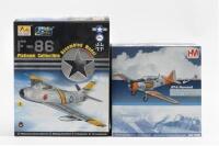 PLANES: A Hobbymaster/Winged Ace&nbsp;Military Airplane&nbsp;Model kits including a&nbsp;AT-6 Harvard and a F-86,&nbsp;within&nbsp;original boxes