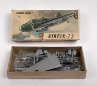 AIRFIX-72/HELLER: A&nbsp;Airfix/Heller&nbsp;Military Airplane Model kits No. 259 Fairey Battle, Lockheed Hudson 1 and a De Havilland FB.5 Vampire,&nbsp;within&nbsp;original boxes - 2