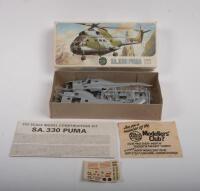 AIRFIX-72: A&nbsp;Airfix&nbsp;Military Airplane Model kit No. 362&nbsp;SA.330 Puma,&nbsp;within&nbsp;original box