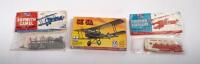 AIRFIX/ESCI ERTL: Two&nbsp;Airfix/ESCI ERTL&nbsp;Airplane Model kits including a&nbsp;Fokker Triplane,&nbsp;Sopwith Camel and a SE 5A,&nbsp;within&nbsp;original&nbsp;packaging