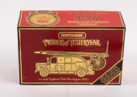 MATCHBOX: A&nbsp;Matchbox Models Of Yesteryear 1936 Leyland Cub Fire Engine Fk-7, within&nbsp;original box,&nbsp;model&nbsp;in great condition