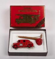 MATCHBOX: A&nbsp;Matchbox Models Of Yesteryear 1936 Leyland Cub Fire Engine Fk-7, within&nbsp;original box,&nbsp;model&nbsp;in great condition - 2
