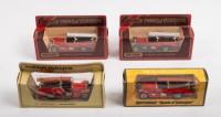 MATCHBOX: Four&nbsp;Matchbox Models Of Yesteryear fire engines&nbsp;including four&nbsp;Y-6 1920 Rolls-Royce Fire Engines, within&nbsp;original box