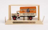 MATCHBOX GREAT BEERS OF THE WORLD (3): A collection of three (3) Matchbox Beers Of The World models, YGB04 1929 Morris light van "Fullers", YGB05 1932 Ford model AA "Carlsberg", YGB06 1932 Mercedes Benz L5 lorry "Holsten", all in original boxes&nbsp; - 4