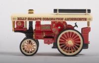 MATCHBOX YESTERYEAR FOWLER ENGINE STEAM ROAD ROLLER: A pair of Matchbox Models Of Yesteryear, Y19 Fowler showmans engine, "Billy Smart's" livery, Y21 Aveling & Porter steam road roller, Fred Dibnah's "Betsy" livery, both models in original packaging&nbsp; - 4