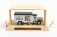 MATCHBOX GREAT BEERS OF THE WORLD (3): A collection of three (3) Matchbox Beers Of The World models, YGB19-M 1912 Ford model T van "Yuengling", YGB20 1932 Ford AA van "Stroh's", YGB21 1932 Mercedes Benz L5 "Dab", all in original boxes&nbsp; - 2