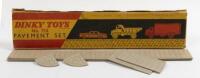 PAVEMENT SET: A Dinky Toys No. 754 Pavement Set, in original box made in England by Meccano Ltd&nbsp;