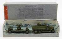 ANTI-AIRCRAFT UNIT: A Dinky Toys No. 161 Mobile Anti-Aircraft Unit, in original box made in England by Meccano Ltd&nbsp;