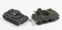 SOLIDO: Two Solido models including a No. 6073 PZ IV SD KFZ 161 and No. 252 M7 Priest, made in France&nbsp;