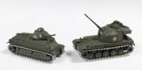 SOLIDO: Two Solido models including a No. 249 AMX Anti-Aerien&nbsp;and Char Somua&nbsp;S 35, made in France&nbsp;
