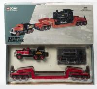 CORGI CLASSICS: A Corgi Classics No. 31007 Annis and Co Ltd Diamond T Ballast with Girder Trailer and Locomotive Load, within&nbsp;original box,&nbsp;models&nbsp;in great condition
