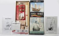 BILLING BOATS: A Billing Boats No. 488 Santa Maria boat model kit, within original box made in Denmark