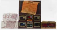 MATCHBOX GIFT SETS PMG AUSTRALIAN WINE: A group lot of Matchbox collectible gift sets, a box set of 6 MB38 Ford vans "The Australian Vintage Collection"