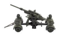 DINKY TOYS: A Dinky Toys 88mm Gun, without original box made in England by Meccano Ltd, model in good condition with minimal play wear - 2