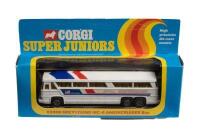 CORGI SUPER JUNIORS: A&nbsp;Corgi Super Juniors E2008 Greyhound MC-8 Americruiser Bus, within&nbsp;original box, model in great condition