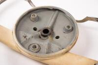 STEERING WHEEL: A circa 1960s ivory coloured and chrome steering wheel in original condition (W108, W109,W111,W113) believed to fit some Pagoda models.&nbsp;&nbsp;&nbsp; - 3