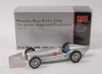 MERCEDES BENZ: A 1:18 scale&nbsp;CMC Exclusive modelle&nbsp;Mercedes Benz W154&nbsp;1938 Der grosse Sieger von Frankreich, still in original box&nbsp;