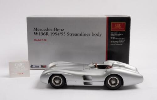MERCEDES BENZ W196R: A 1:18th scale CMC 1954/55 W196R Streamliner body model car, in box