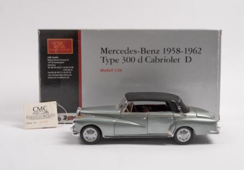 MERCEDES-BENZ 300D: A 1:24 scale CMC 1958 - 1962 Type 300 d Cabriolet D