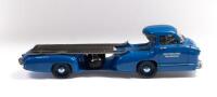 MERCEDES-BENZ&nbsp;RACE CAR TRANSPORTER: A 1:18th scale CMC 1954 Mercedes-Benz Renntransporter&nbsp;' Blue Wonder'&nbsp;&nbsp;racecar transporter, in box,&nbsp;comes with framed photo&nbsp; - 6
