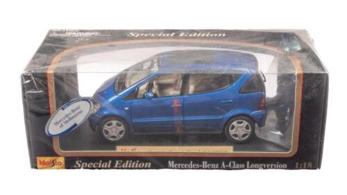 MERCEDES-BENZ A CLASS: A 1:18th scale Mercedes-Benz A-class long version, manufactured by Maisto, in original box
