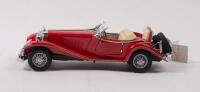 MERCEDES BENZ: A 1:24&nbsp;scale Franklin Mint Precision Models 1935 Mercedes Benz 500K Special Roadster, no&nbsp;box&nbsp;