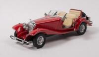 MERCEDES BENZ: A 1:24&nbsp;scale Franklin Mint Precision Models 1935 Mercedes Benz 500K Special Roadster, no&nbsp;box&nbsp; - 2