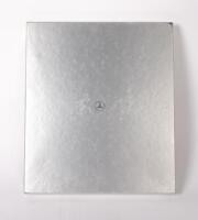 MERCEDES-BENZ BOOK: A Mercedes-Benz SLK Stainless Steel book, book cover with some scratches, book case in good condition with shelf wear&nbsp;