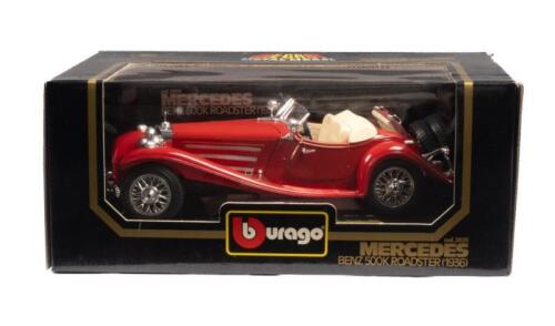 MERCEDES-BENZ: A 1:20 scale Burago 1936 Mercedes-Benz 500K Roadster model