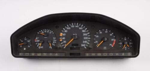 MERCEDES-BENZ INSTRUMENT CLUSTER: A Mercedes Benz r129 sl, dash instrument cluster, untested (1295405948)