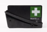 MERCEDES-BENZ KIT: A Mercedes&nbsp;Benz first aid kit in original holder, complete unused kit (1158650255)