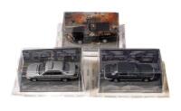TOMORROW NEVER DIES: A collection of three 1:43 scale&nbsp;'Tomorrow Never Dies' diecast film car&nbsp;model GE Fabbri Ltd