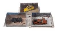 FOR YOUR EYES ONLY: A collection of three 1:43 scale&nbsp;'For Your Eyes Only' diecast film car&nbsp;model GE Fabbri Ltd