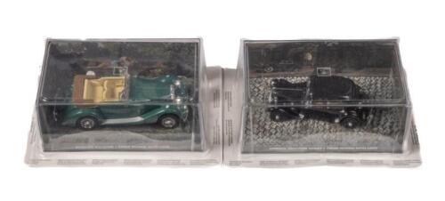 FROM RUSSIA WITH LOVE: A collection of two 1:43 scale 'From Russia With Love' diecast film car model GE Fabbri Ltd
