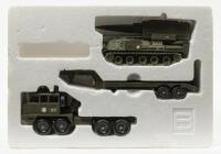 OPERATION COLLECTION: A Solido&nbsp;Les Militaires Operation Collection including AMX 30 "Pluton" and T12 Transporter, in original box and packaging made in France&nbsp; - 4