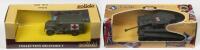 SOLIDO: Two&nbsp;Solido&nbsp;Military&nbsp;Models No. 6043 Dodge WC 54 and a No. 6212 Tigre, in original boxes - 2