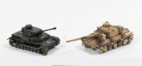 SOLIDO: Two&nbsp;Solido&nbsp;Military&nbsp;Models including a AMX 30T and a No. 237 PZ IV SD KFZ 161 (with broken track), without boxes