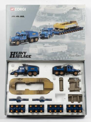 CORGI: A Corgi No.18002 Pickfords Scammell Contractor (x2) with Nicolas Bogie Trailer and Casting Load, within original box, models in great condition