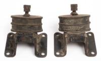 DB4: Two Aston Martin DB 4 METALASTIK engine mounts and brackets