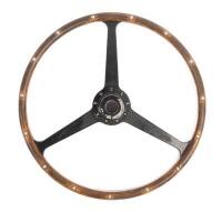 DB 4/5/6: An original, genuine Aston Martin DB4/5/6 wood rim steering wheel with boss - 2